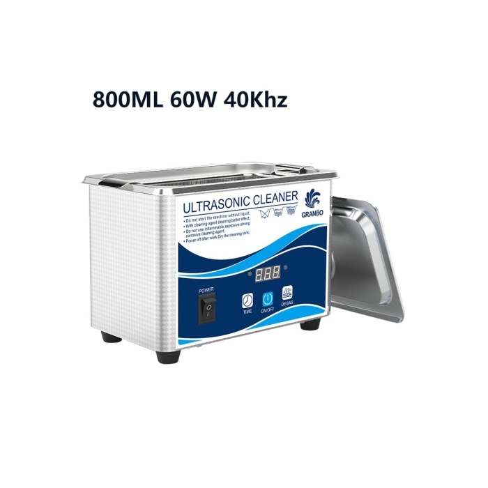 glutathione ultrasonic cleaner glass container Jewelry Solution 250ml for Gold Silver cleaning safe and durablee SUS304 stainless steel tank Mini Ultrasonic Cleaning Machine For