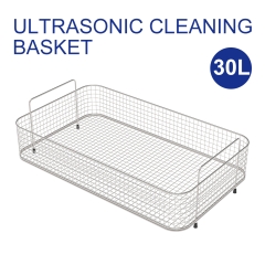 Durable Stainless Steel 304 Cleaning Basket for 1-30L Capacity Ultrasonic Cleaner Tank