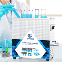 40/80/120kHz Triple-Frequency Ultrasonic Cleaner | Adjustable Power Lab Ultrasonic Bath Factory Supplier for Cleaning, Dispersion & Mixing