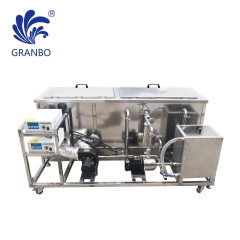 Ultrasonic tank Plus Drying tank Double tank Industrial use ultrasonic cleaning Machine