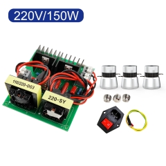 Efficient Cleaning Spare Parts DIY 150W Drive Board Ultrasonic Transducer Kit