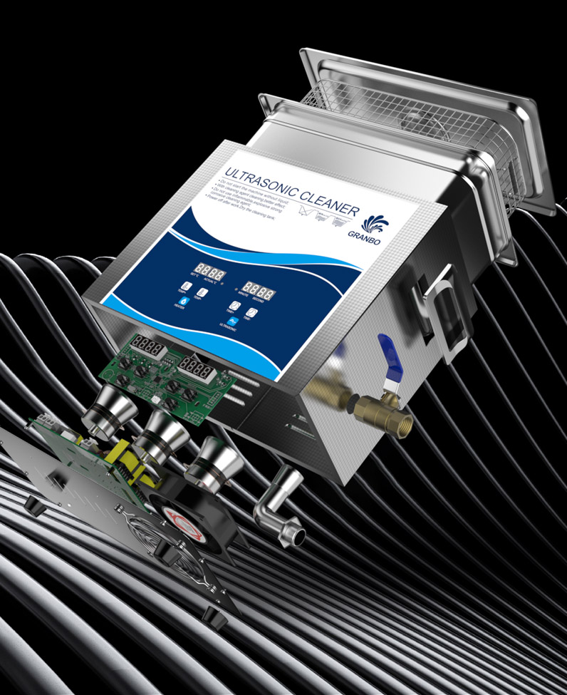 ultrasonic cleanerinside