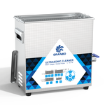 Granbo GL0406-4080 6.5L 40/80kHz Switchable Dual-Frequency Ultrasonic Cleaner Front View Highlighting Digital Display And Operation Buttons
