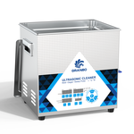 Granbo GL0810-68 10L 68kHz Benchtop Ultrasonic Cleaner Front View Highlighting Digital Display And Operation Buttons
