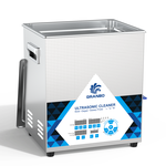 Granbo GL0814-4080 14L 40/80kHz Switchable Dual-Frequency Ultrasonic Cleaner Front View Highlighting Digital Display And Operation Buttons