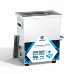 Granbo GNL0305-25 ultrasonic cleaner with digital control panel and open tank view