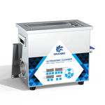 Granbo GNL0404-25 ultrasonic cleaner with digital control panel and open tank view