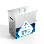 Granbo GNL0406-25 Ultrasonic Cleaner With Stainless Steel Lid Front View