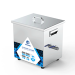 Granbo GNL0810-25 Ultrasonic Cleaner Side View Showing Drain Valve And Handle