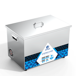 Granbo GNL1622-25 Ultrasonic Cleaner With Stainless Steel Lid Front View