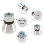 60W 28kHz Horn Type Ultrasonic Cleaning Transducer for DIY Metal Parts Degreasing Tanks Immersible Packs and Cleaner Equipment Systems - Image 6
