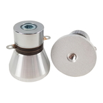 60W 28kHz Horn Type Ultrasonic Cleaning Transducer for DIY Metal Parts Degreasing Tanks Immersible Packs and Cleaner Equipment Systems - Image 2