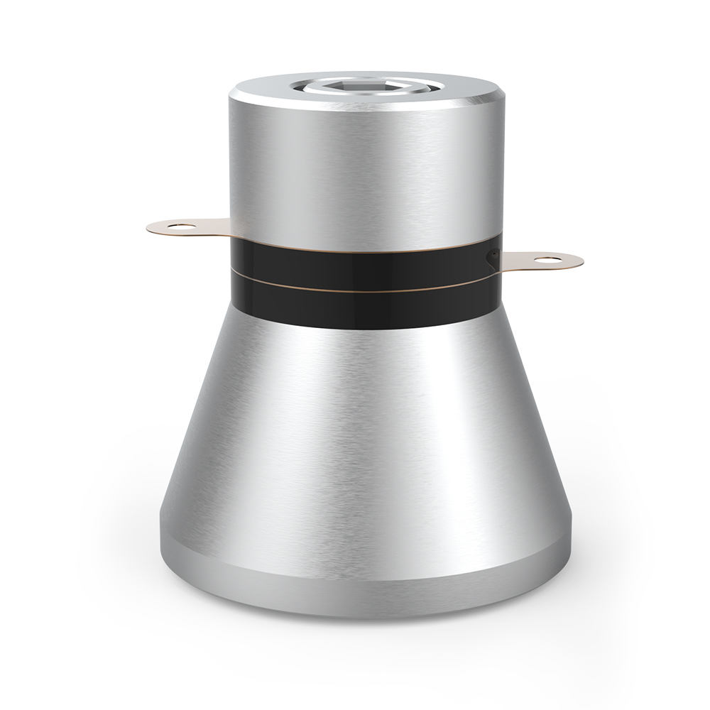 28KHZ 60W GB-3828-4SH (6) 60W 28kHz Horn Type Ultrasonic Cleaning Transducer for DIY Metal Parts Degreasing Tanks Immersible Packs and Cleaner Equipment Systems - Image 1