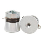 60W 40kHz Horn Type Ultrasonic Cleaning Transducer for DIY Circuit Board Wash Tanks Immersible Box Packs and Lab Hardware Systems