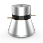 100W 28kHz Horn Type Ultrasonic Cleaning Transducer for Industrial Degreasing Tanks Immersible Transducer Packs and Device Replacement