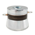 100W 40kHz Ultrasonic Cleaning Transducer Horn Type Piezoelectric Sensor for Dental Instrument Degreasing Tanks and DIY Immersible Boxes