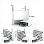 GK3042 1500W immersible ultrasonic transducer plate overview with multi-angle thumbnails showing internal transducer layout and casing