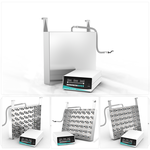 GK3650 1800W immersible ultrasonic transducer overview with multi-angle thumbnails showing internal transducers and casing