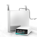 GK3650 1800W immersible ultrasonic transducer plate with digital generator, 620x500x100mm SUS304 hook-mount enclosure and braided stainless steel conduit