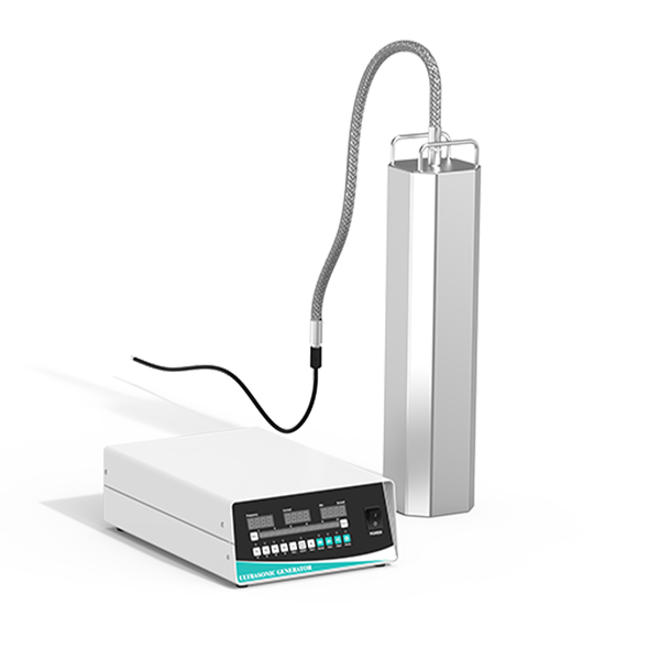 Granbo GHQ42105 Digital ultrasonic generator power supply with vertical 4-sided immersion ultrasonic transducer probe