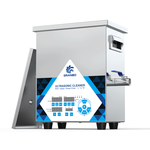 Granbo GNLH0205-17 ultrasonic cleaner with lid removed showing open top view