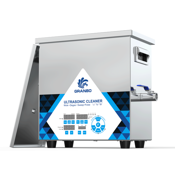 Granbo GNLH0306-17 Ultrasonic Cleaner With Lid Removed Showing Open Top View