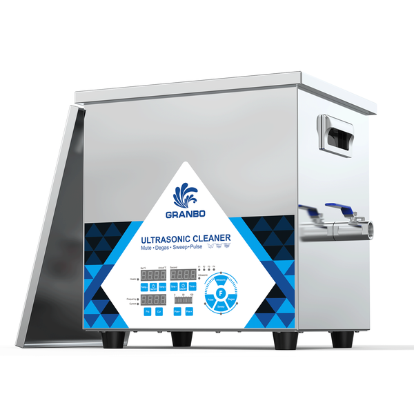 Granbo GNLH0610-17 Ultrasonic Cleaner With Lid Removed Showing Open Top View