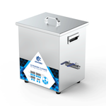 Granbo GNLH0614-17 Ultrasonic Cleaner Side View Showing Drain Valve And Handle