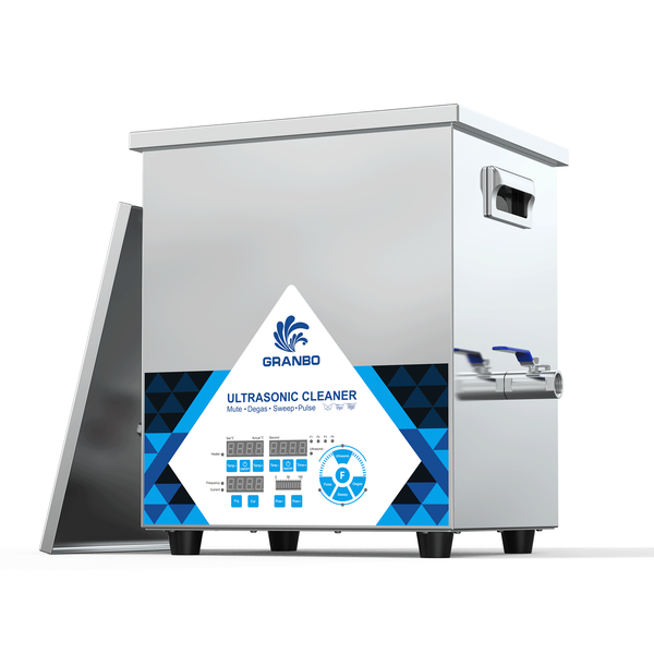 Granbo GNLH0614-17 Ultrasonic Cleaner With Lid Removed Showing Open Top View