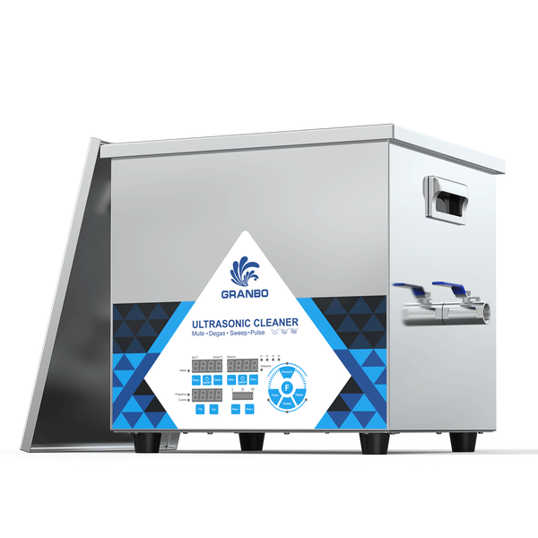 Granbo GNLH0815-17 Ultrasonic Cleaner With Lid Removed Showing Open Top View