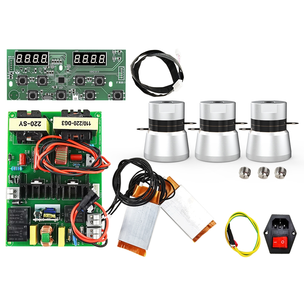Digital Spare Parts 150W Transducer Drive PCB for Ultrasonic Cleaner Easy Made (9) Digital 150W Ultrasonic Cleaner Circuit Board Replacement Transducer Drive PCB Spare Parts for Ultrasonic Washing Tank Systems - Image 1