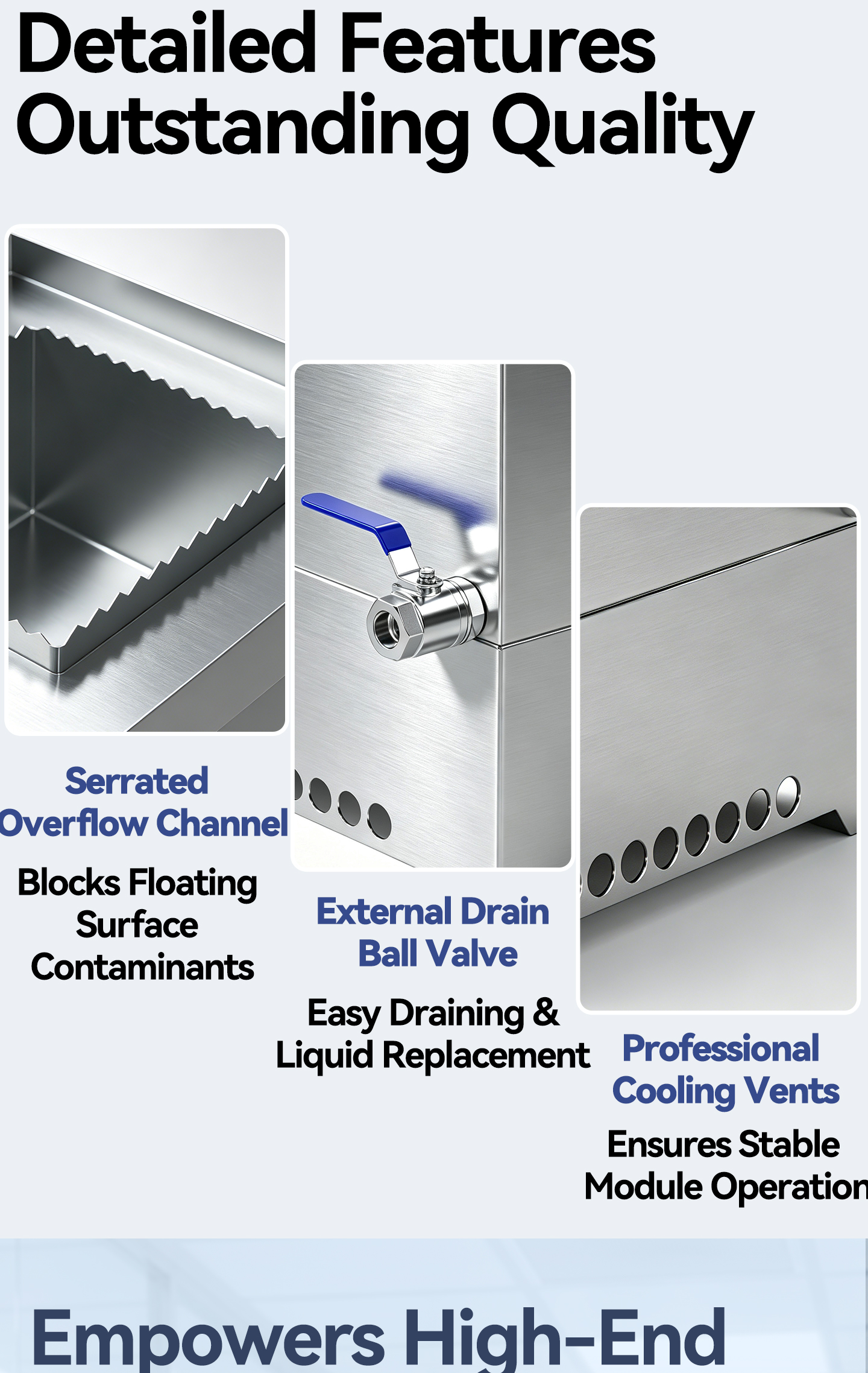 950 kHz Megasonic Cleaning System for 6-Inch Semiconductor Wafers (1200W)